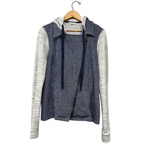 MYSTREE KNIT HOODED SWEATER JACKET SIZE M